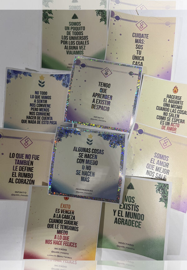 Caja de Stickers x10